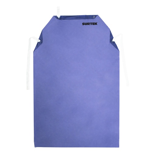 [137656] Mandil de PVC dieléctrico color azul, 1.20 m
