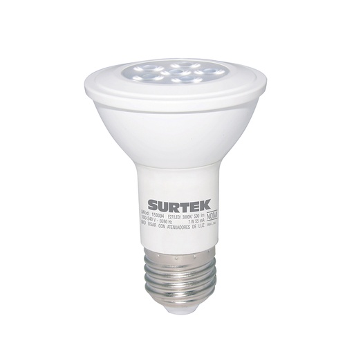 [153094] Lámpara de LED Tipo PAR20, 7 W luz cálida