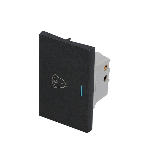 [P604N] Switch para timbre, línea Premium, color negro