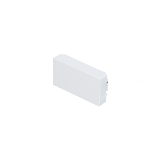[P613B] Módulo ciego 1/3, línea Premium, color blanco