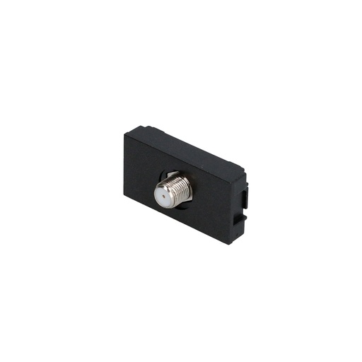 [P614N] Toma para TV 1/3, línea Premium, color negro