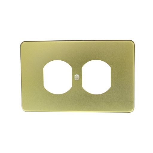 [136607] Placa doble de aluminio, línea estándar