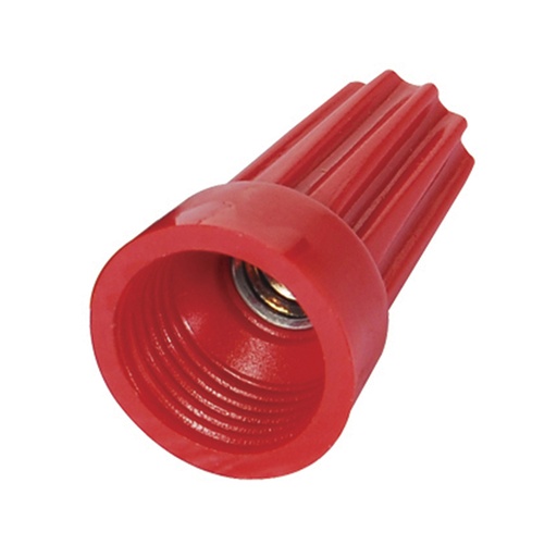 [136806] Capuchón para cable calibre 14 - 8, color rojo