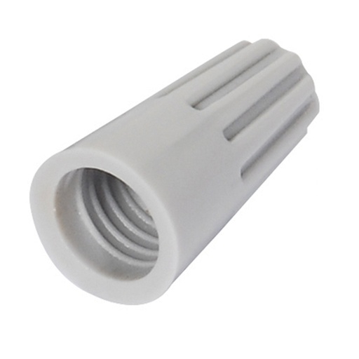 [136802] Capuchón para cable calibre 22 - 18, color gris
