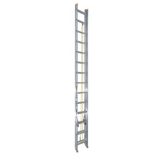 [EE28] Escalera de extensión tipo 3 de aluminio con 28 peldaños