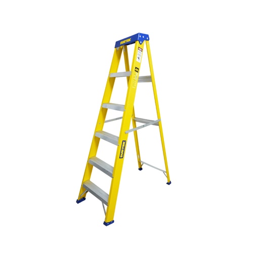 [ETFV25] Escalera de tijera tipo 2 de fibra de vidrio con 5 peldaños