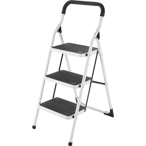 [ETT3] Escalera plegables tipo taburete de acero con 3 peldaños