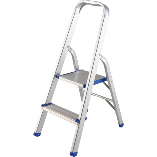 [ETTA2] Escalera plegables tipo taburete de aluminio con 2 peldaños