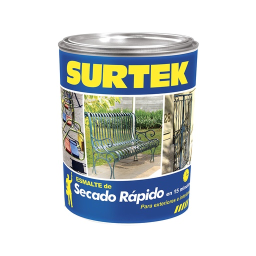 [SP40199] Esmalte de secado rápido 250 ml color negro