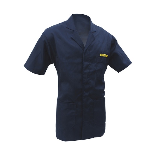 [BAT100XL] Bata color azul talla EG