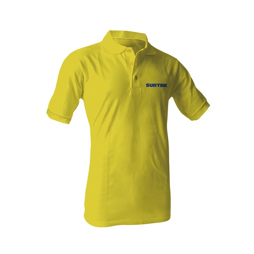 [STKPOAC] Playera tipo polo para caballero color amarillo talla CH