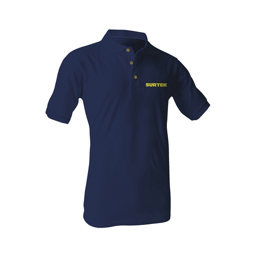 [STKPOZM] Playera tipo polo para caballero color azul talla G