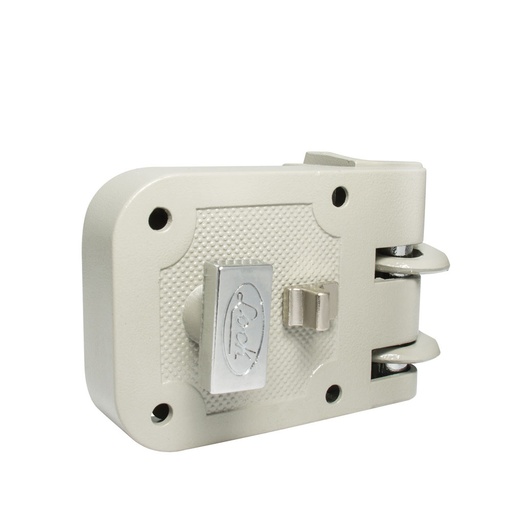 [L520DGS] Cerradura de sobreponer función puerta corrediza, derecha, llave estándar, en caja