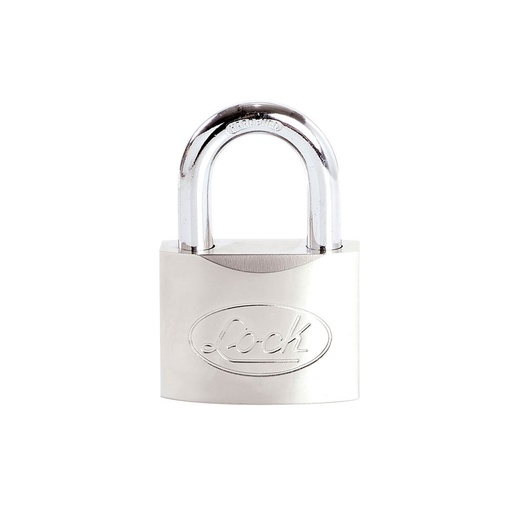 [L22S50DCSB] Candado de acero  corto 50 mm, llave abloy