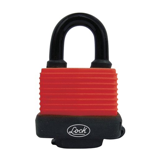 [C25S40] Candado impermeable corto 40 mm, llave estándar