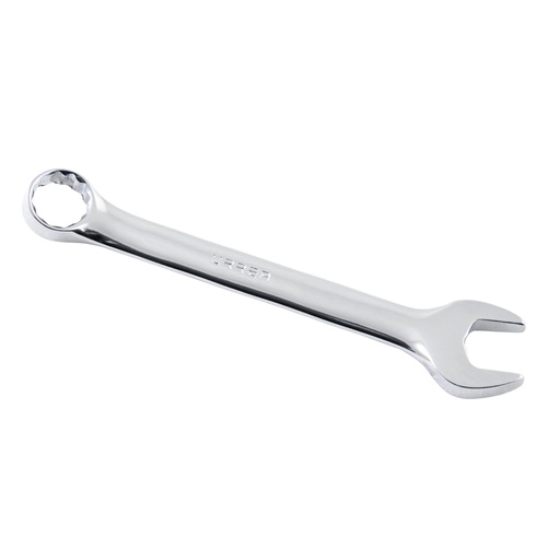 [1217MT] Llave combinada corta pulido espejo métrica, 12 puntas, 17 mm