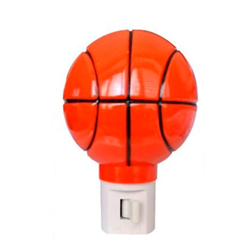 [LUN03] Lámpara decorativa de noche, básquetbol 127 V