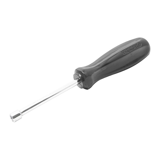 [9206] Destornillador con mango ámbar color negro, de caja en pulgadas 3/16" x 3"