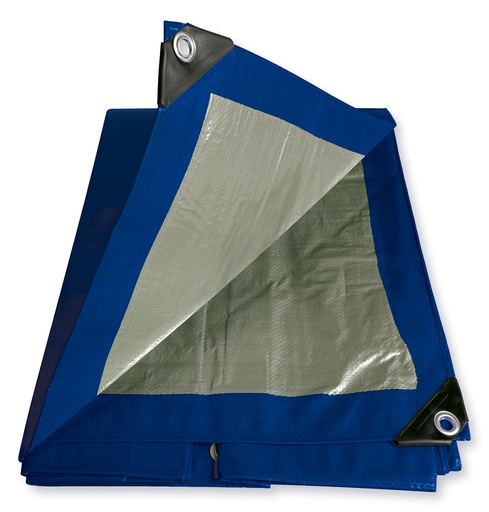 [LE14X18] Lona de polietileno color azul 4.26 x 5.48 m