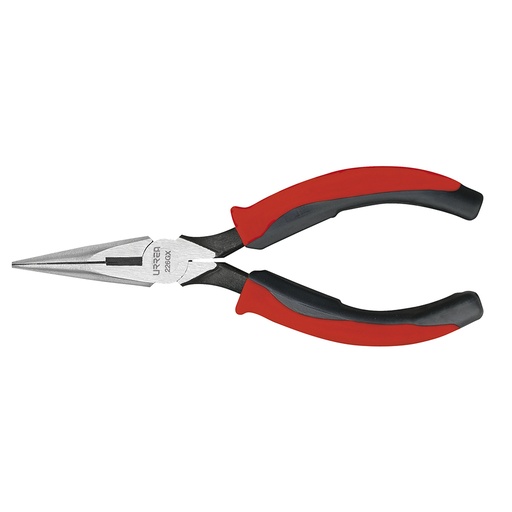 [226GX] Pinza con mango bimaterial de 6-23/32" punta larga corte lateral sin resorte