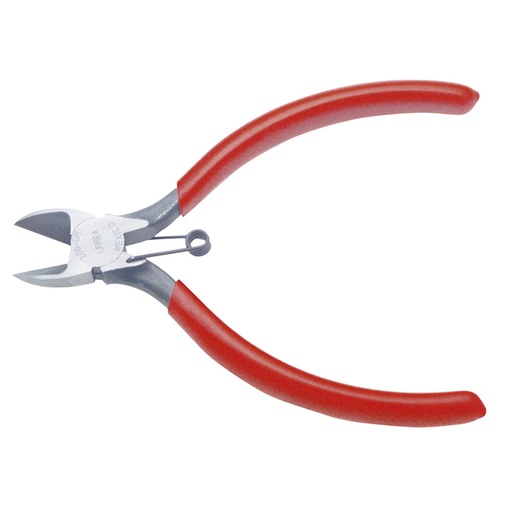 [206GR] Pinza con mango rubber grip de 6-1/64" corte diagonal con resorte