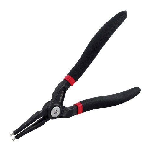 [368G] Pinza con mango de vinil para anillos de retención forjadas tipo externo ángulo de 0°