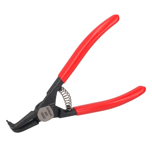 [369P] Pinza con mango rubber grip para anillos de retención forjadas tipo externo ángulo de 90°