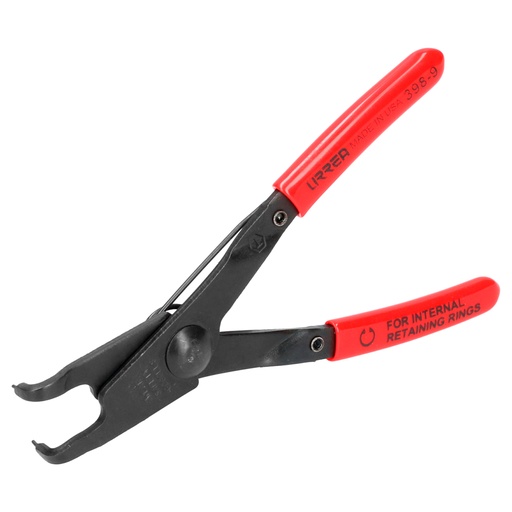 [3989] Pinza con mango rubber grip para anillos de retención fijas tipo interno ángulo de 90°