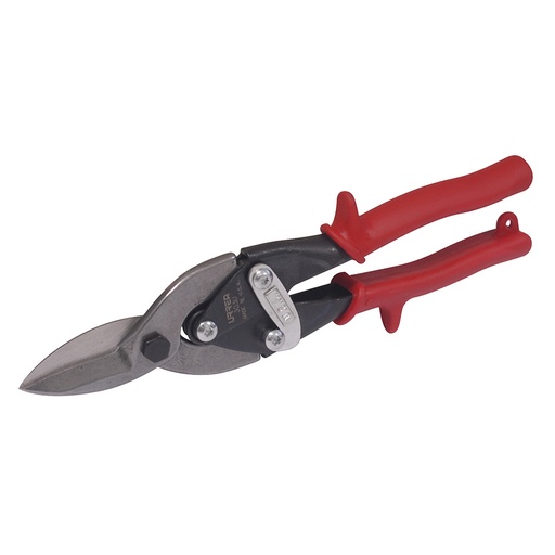 [303U] Tijeras con mango rubber grip para hojalatero múltiples usos tipo aviación universal