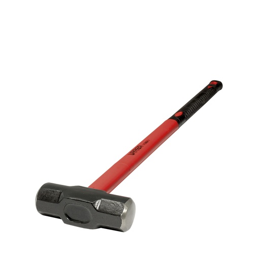 [1436GFV] Marro octagonal cabeza maquinada con mango de fibra de vidrio de 36", 6 lb