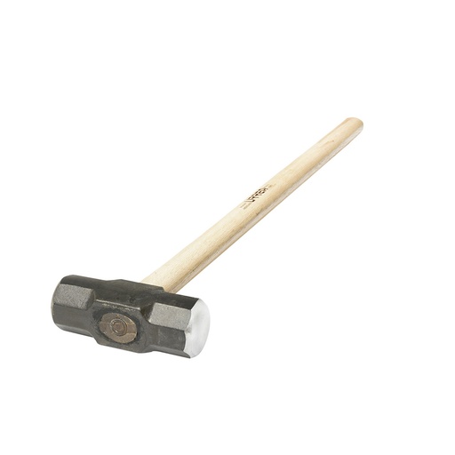 [1436G] Marro octagonal cabeza maquinada con mango de hickory Americano de 36", 6 lb