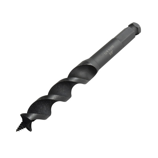 [BMG5/8] Broca para madera de acero al carbono tipo gusano 5/8" zanco de 7/16"
