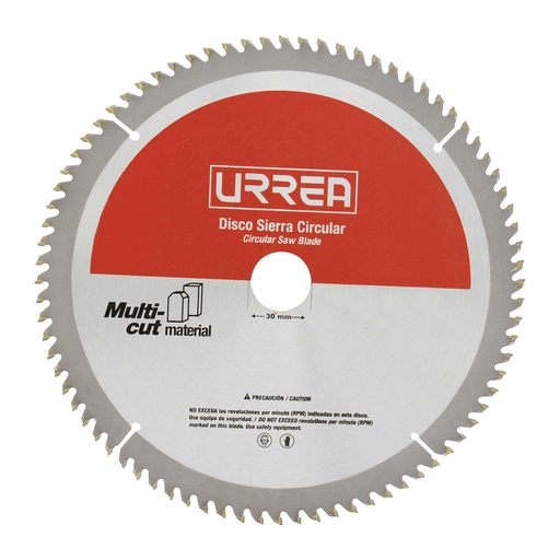 [DSA10100] Disco para sierra circular para corte multi-material 100 dientes, 10"