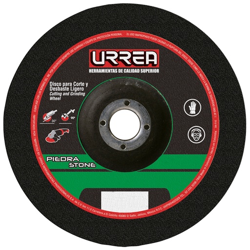 [U419] Disco abrasivo tipo 27 para piedra 9" x 1/8"