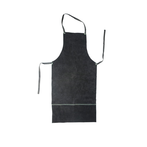 [USS1] Mandil de carnaza para soldar color negro, 1 m