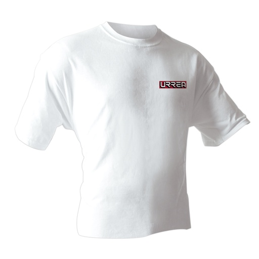 [PLA200C] Playera cuello redondo color blanco talla CH