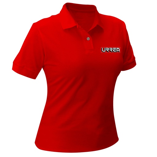 [UPODRM] Playera tipo polo para dama color rojo talla M
