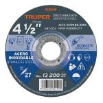 [10668] Disco Tipo 27 de 4-1/2' x 6.5 mm desbaste acero inoxidable ABT-372