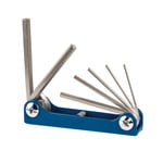 [15557] Juego de 7 llaves allen mm tipo navaja, cuerpo de lámina ALL-7M