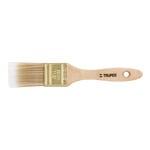 [13343] Brocha cerdas sintéticas 1-1/2' corte recto, mango de madera BRT-1-1/2S