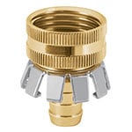 [101732] Conector 1/2' hembra tipo garra de aluminio, Truper CF-1/2AG
