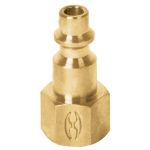 [19082] Conector rápido, tipo M, niquelado, cuerda 1/4 NPT, hembra CORAL-HEM-1/4