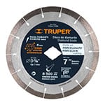 [15198] Disco de diamante de 7' x 1.6 mm corte de porcelanato DID-570