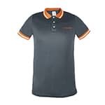 [61083] Playera tipo polo dry fit gris, para caballero, talla G DRY-GC-G