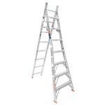 [16747] Escalera de combinación, tipo ll, 15 escalones, Truper ESC-215