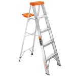 [10264] Escalera de tijera tipo ll 4 peldaños y bandeja, Truper EST-24