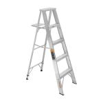 [10445] Escalera de tijera 100% aluminio tipo ll 4 peldaños, Truper ESTA-24