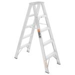 [10495] Escalera de tijera doble, tipo ll, 4 escalones, Truper ESTD-24