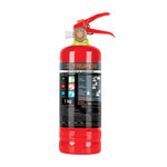 [100276] Extintor portátil recargable 1 kg, polvo tipo ABC, Truper Ext-1000