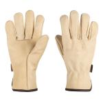 [17053] Guantes de piel de res tipo operador, Truper GU-273